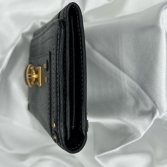 NEW ARRIVAL: CHLOE Paddington Black Leather Bifold Wallet - Picture 5 of 11